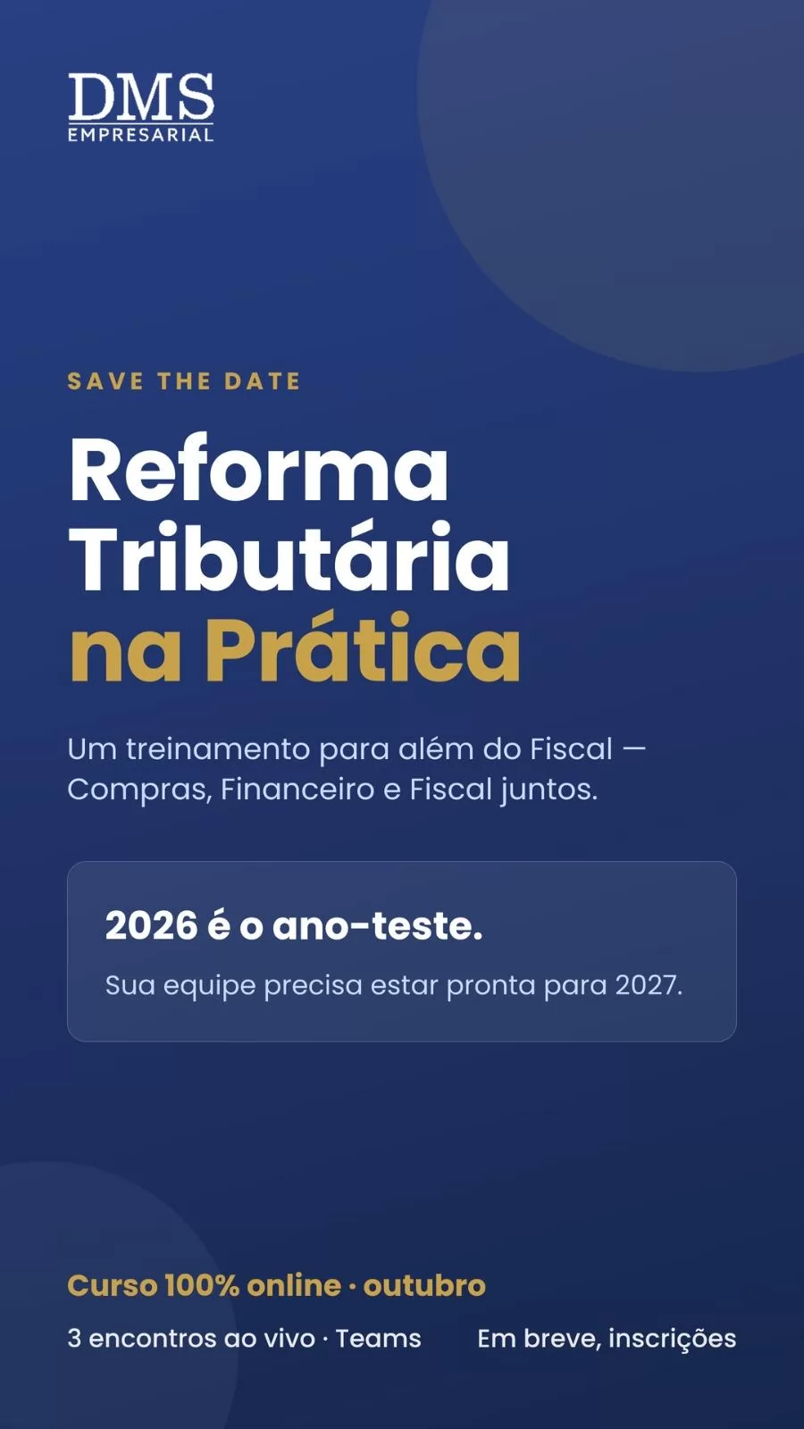 Capacitação Reforma Tributária na Prática
